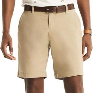 Nautica Men's 8.5-inch Deck Shorts, Khaki, 42W